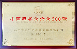中國服務(wù)業(yè)企業(yè)500強